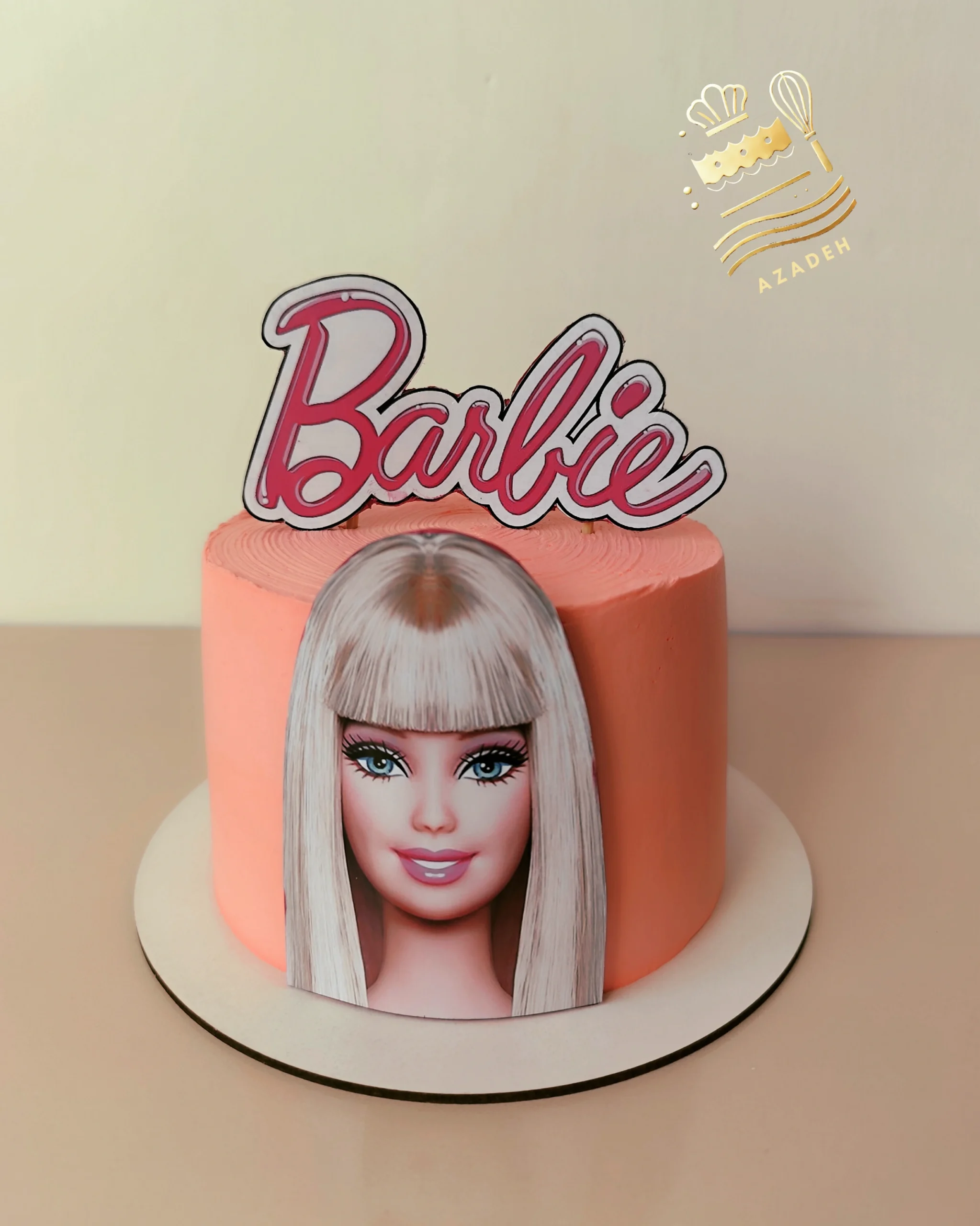 کیک تولد تم باربی